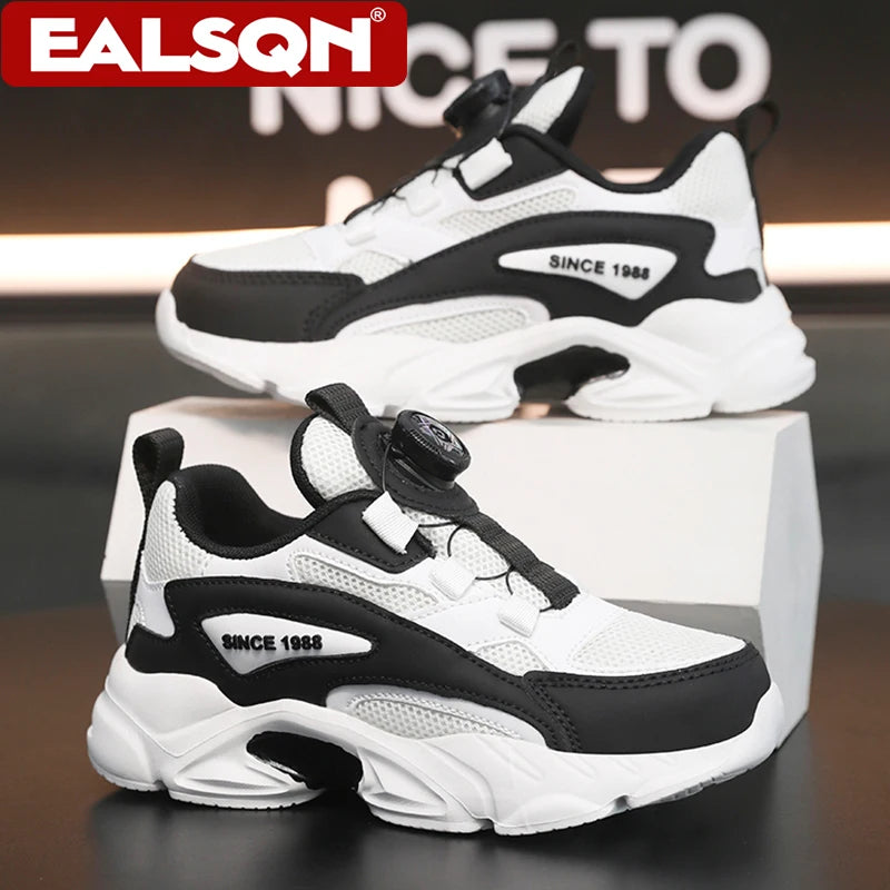 Spring Summer Breathable Children Boys Sneakers Soft-soled Lightweight Casual Walking Shoes for Kids Girls Sport Tennis Outdoor