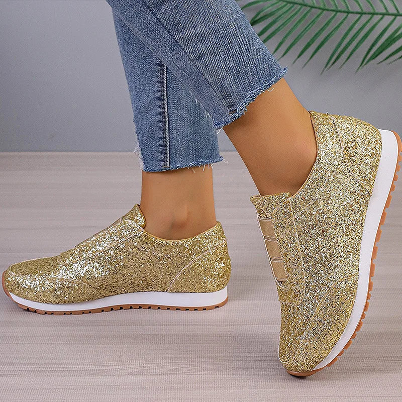 Women's Sneaker Bling Women Sneakers For Fashion Woman Shoes Casual Sports Zapatillas De Mujer New Female Vulcanize Footwear