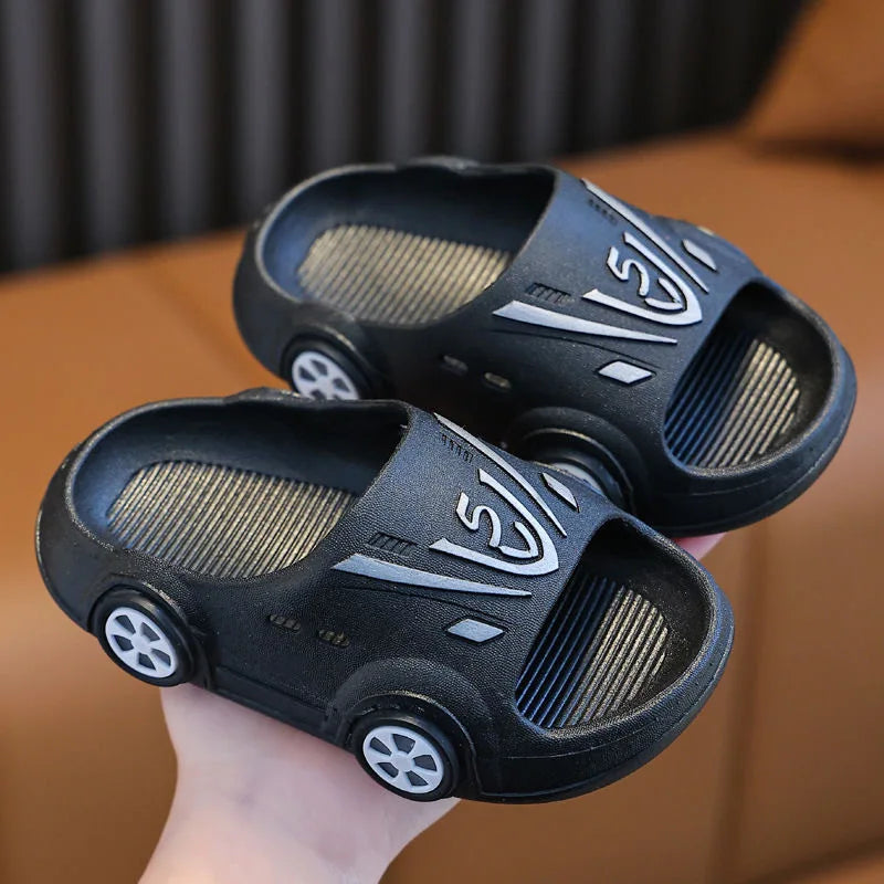 Child Summer Shoes LED Lights Slippers Boy Girl Luminous Slippers Baby Indoor Soft Bottom Sandals Kid Home Parent-child Sandals