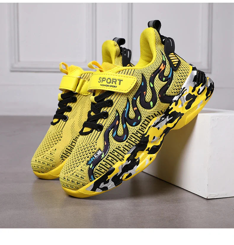 Boys Running Shoes Children Sneakers Mesh Kids Casual Sneakers for Boys