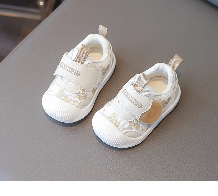 Kids Sneakers Baby Boys Girls Non Slip Spring Autumn 2025 Fashion Children Toddler Walking Shoes Design Cute Sweet Casual Shoes