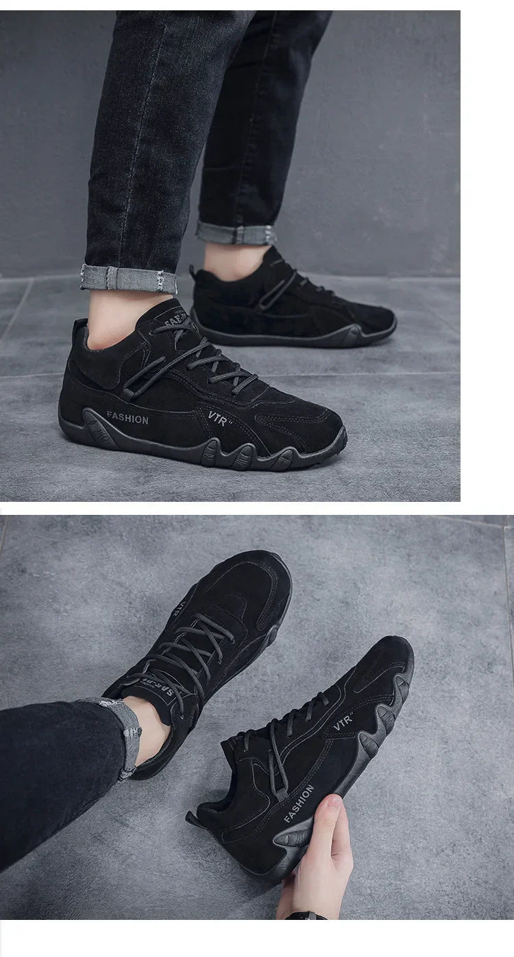 men shoes breathable non slip work shoes for male fashion sneakers outdoor walking flats (Available)