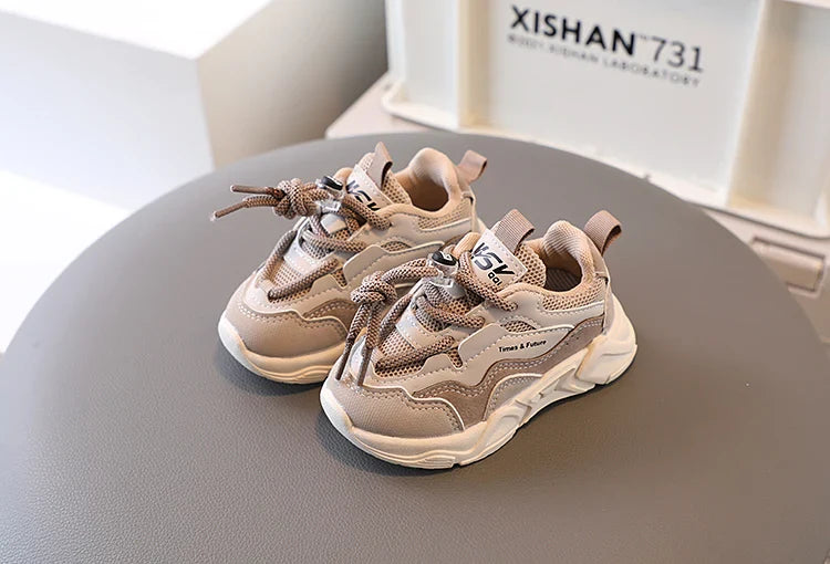 Baby Boys Shoes Kids Casual Sneakers Running Sports Shoes 2023 Spring Autumn Toddlers Boys Girls Shoes Fashion Soft for School