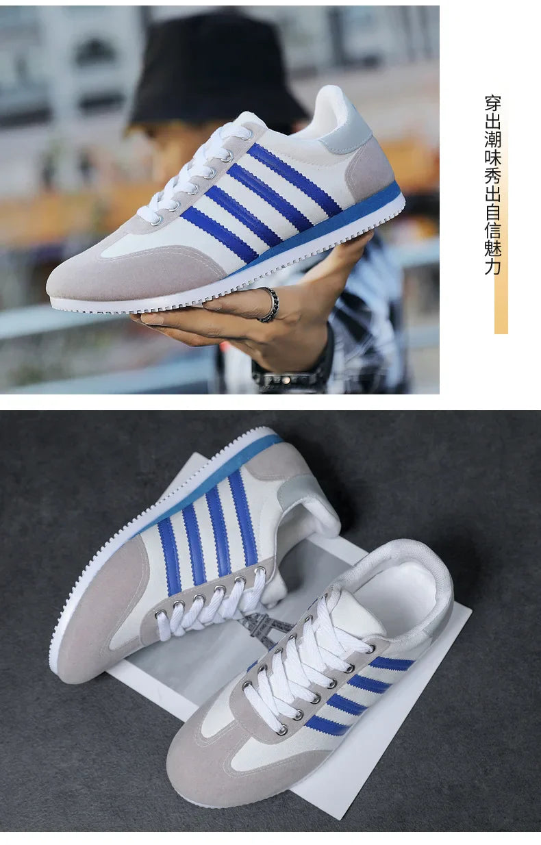 Men's Shoes Trend Casual Shoes for Men Breathable Flat Shoes Outdoor Fitness Free Sports Male Shoes Comfortable Vulcanized Shoes   (Available)