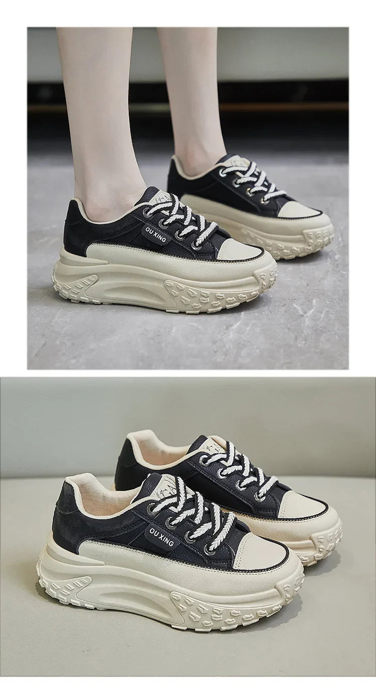 Sneakers for Women Fashion Platform Casual Shoes High Quality Anti-Slip Women's Sport Shoes designer Versatile Women tenis Shoes