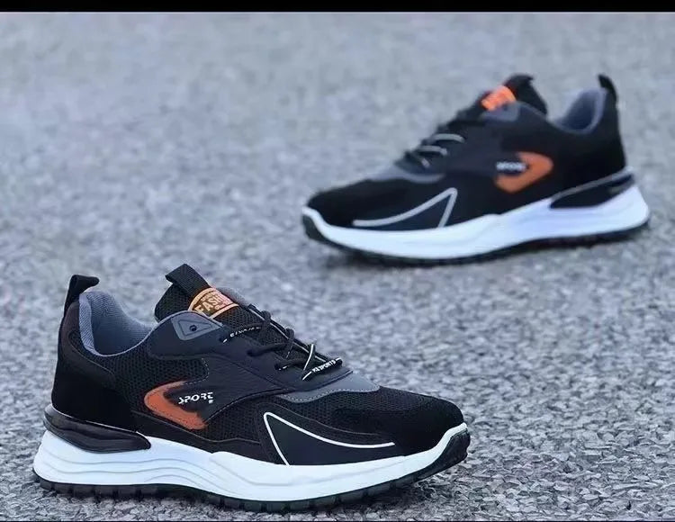Men's Shoes Fashion Mens Sneakers 2024 Autumn New Brand Design Comfortable Soft Soled Men Running Shoes Tenis Masculino   (Available)