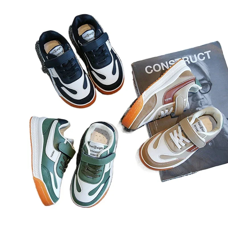 Fashion Boys Shoes New Walking ShoesKids Shoes Boys Girls Sneakers Breathable and Comfortable Wearable Non-slip Running Shoes