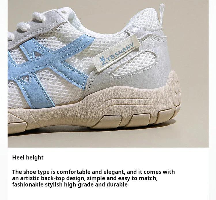 Women's Shoes Casual Platform Shoes Women Round Toe Lace-Up Tennis Vulcanized Sneakers New Style Korean Couple Elderly Shoes