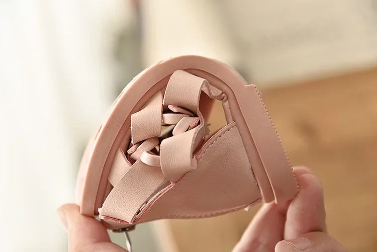 New Summer Kids Sandals for Girl Outdoor Beach Shoes Girls Gladiator Sandals Small Cute Bowknot Baby Toddler Girl Sandals 21-36