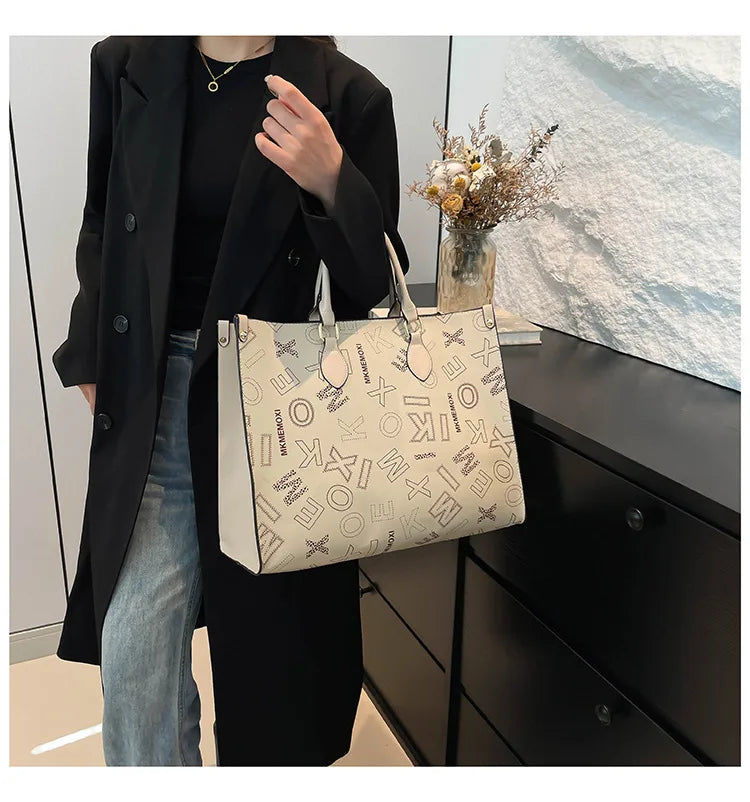 Fashionable Tote Bags for Women Simple Large Capacity Women Shoulder Bag Shopping Bags Designer Bag Bolso Marca Lujo Сумка Sac