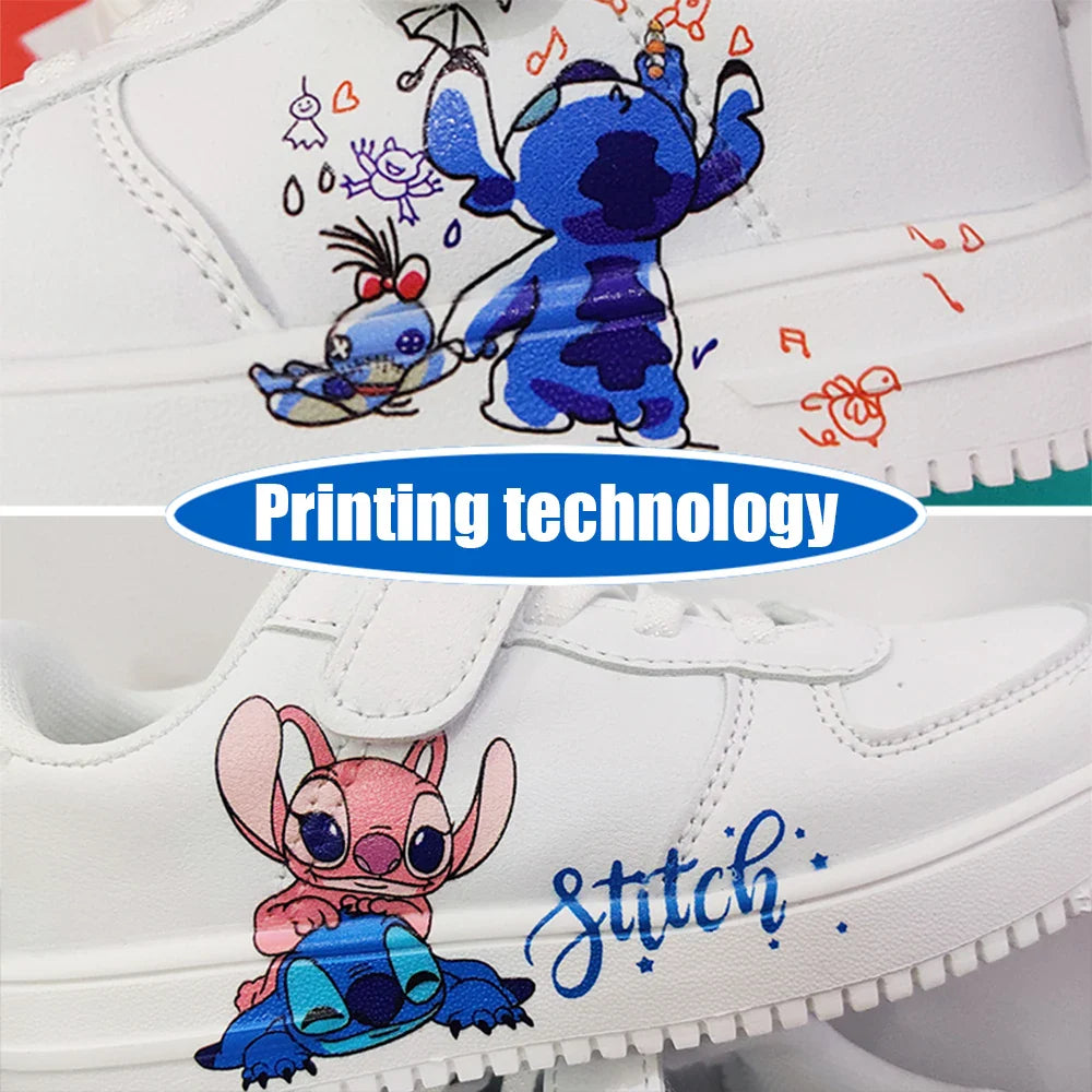 Stitch Shoes sneakers for children Student Casual basketball Kid Sneakers girls boys Running Sports Shoes Gift