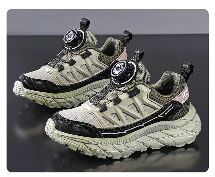 Fashion Knob Sports Shoes For Boys Comfortable Platform Children Casual Shoes Kids Designer Sneakers Breathable Child Sneakers