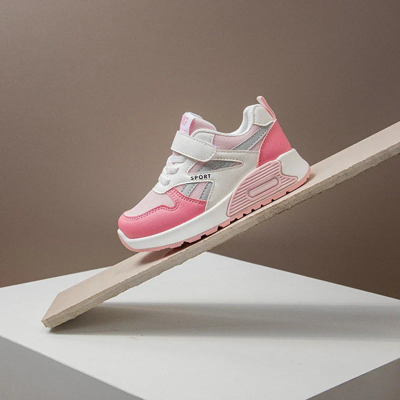 Autumn Childrens Boys Girls Sneakers Fashion Cute Mesh Outdoor Non-slip Kids Causal Shoes School Running Basketball Girls Shoes