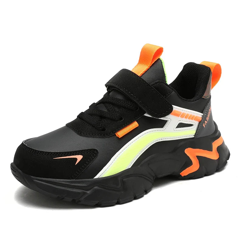 Girls Sneakers Fashion Non-Slip Casual Flat Running Shoes Breathable Lightweight Outdoor Tennis Shoes for Kids