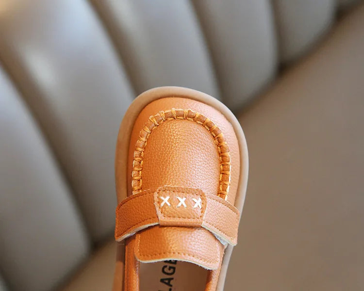 Little Boys Casual Loafers for  Fashion 2025 Spring Autumn Toddlers Kids Leather Shoes Slip-on Shoes Soft Flats New boys shoes