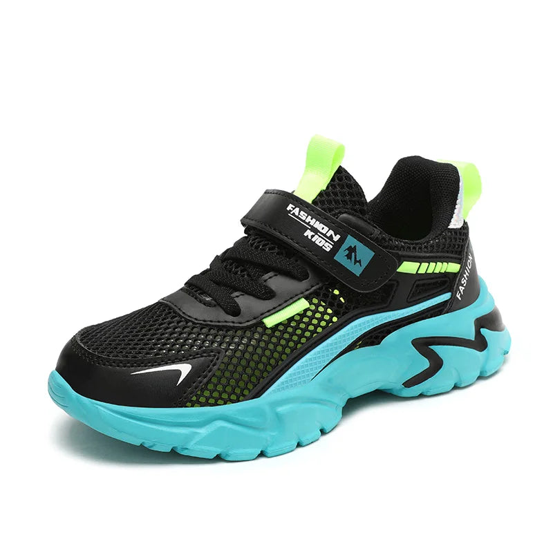 Girls Sneakers Fashion Non-Slip Casual Flat Running Shoes Breathable Lightweight Outdoor Tennis Shoes for Kids