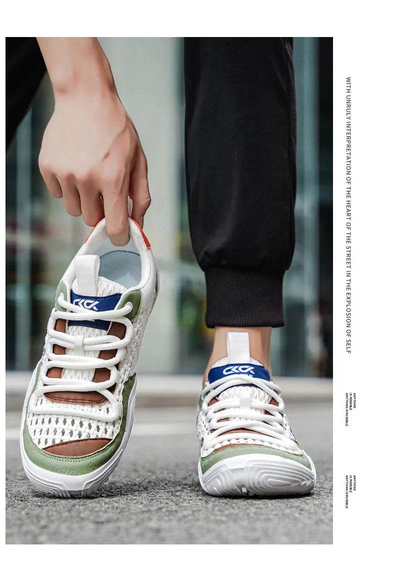 Shoes For Men Mesh Sneakers Summer Casual Breathable Sports Outdoor Hiking Tennis Running Designer Luxury Platform Loafers (Available)