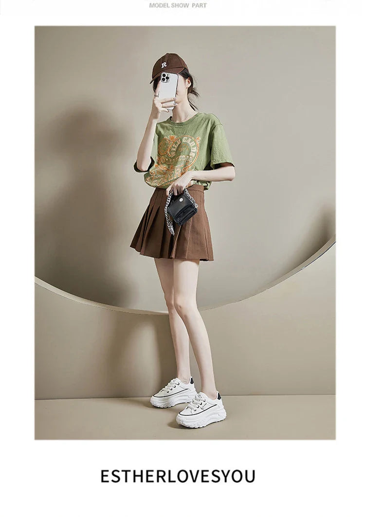 Sneakers for Women Fashion Platform Casual Shoes High Quality Anti-Slip Women's Sport Shoes designer Versatile Women tenis Shoes