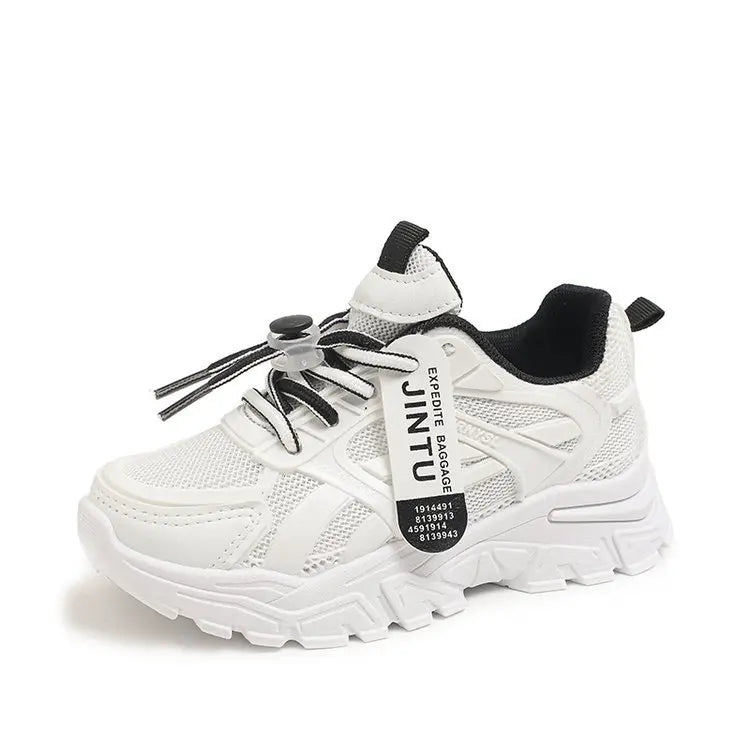 Children Mesh Sneakers Kids Boys Girls Lightweight Casual Sports Running Shoes New Arrival Soft Sole Summer Breathable Tennis