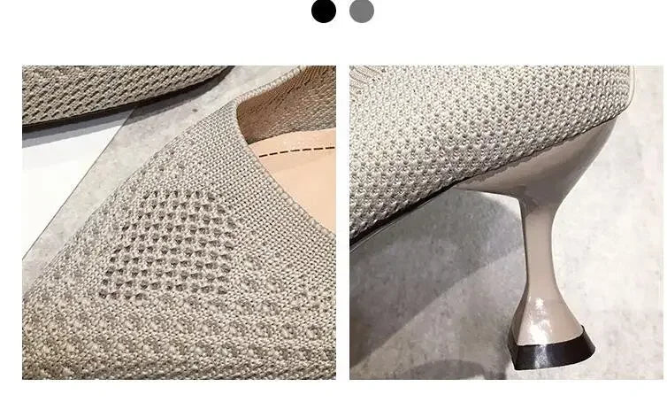 Women Pumps Summer Shoes Thin High Heels Sexy Pointed Toe Slip-on Wedding Party Brand Fashion Shoes For Lady Female Mujer