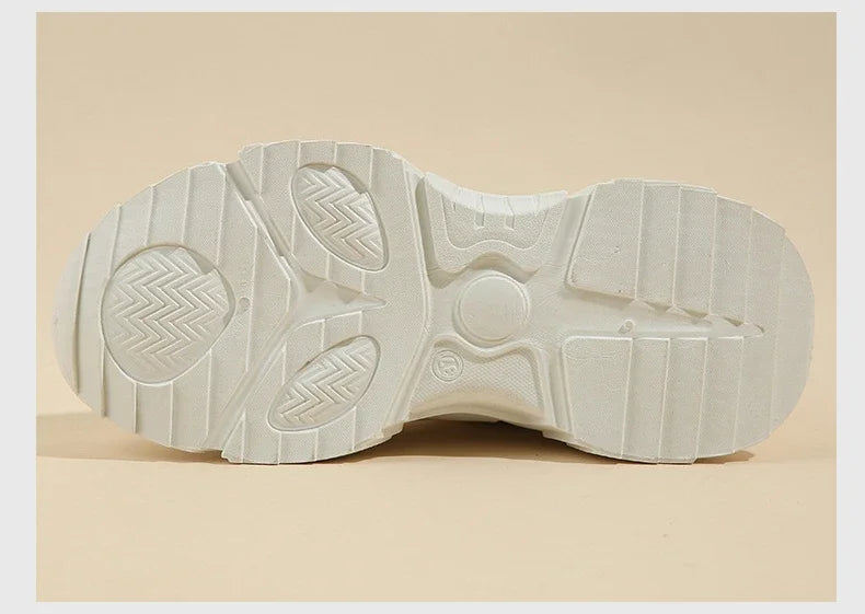 Womens Shoes  Fashion Trend Breathable Mesh Sneakers Women Comfortable Soft Bottom Casual Platform Shoes Zapatos Mujer