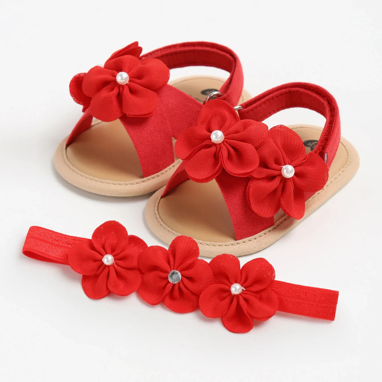 Baby Girls Sandals Summer Shoes Outdoor First Walker Toddler Girls Shoes for Summer