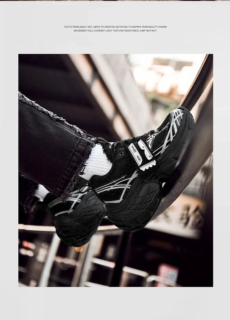 White Chunky Sneakers Women Summer Autumn Bling Rhinestones Shoes for Girls Thick Platform Footwear Size 36-44 Shoes for Men