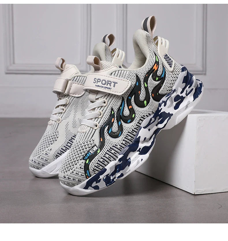 Boys Running Shoes Children Sneakers Mesh Kids Casual Sneakers for Boys