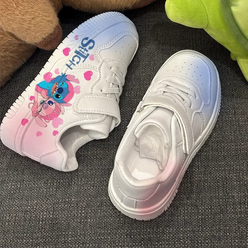 children's stitch sneakers girls boys shoes Casual basketball Kid Running Fashion Sports 4 and12 year old girls Shoes Gift
