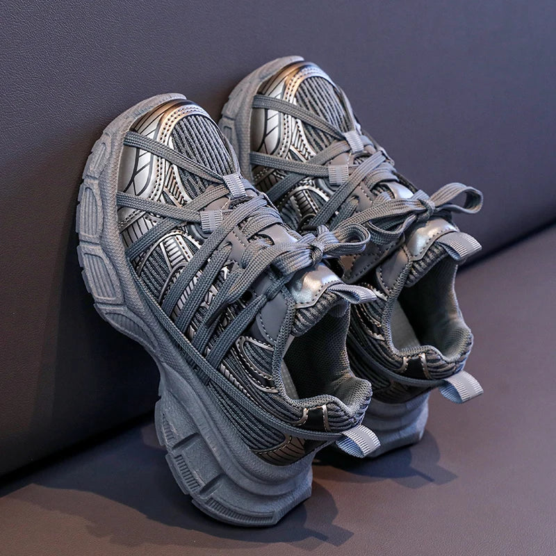 2025 New Winter Kids Shoes Boys Non Slip Sneakers Fashion Outdoor Snow Boots Warm Sports Shoes Child Hot Selling Casual Shoes