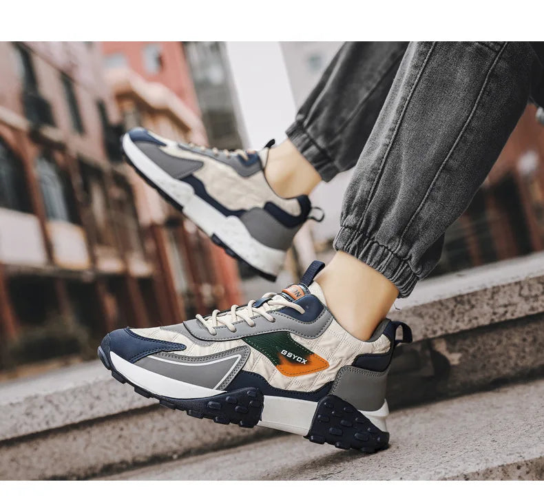 2025 New Sneakers Shoes for Men Luxury Platform Male Sneakers High Quality Casual Running Shoes Winter Plus Size Cotton Shoes