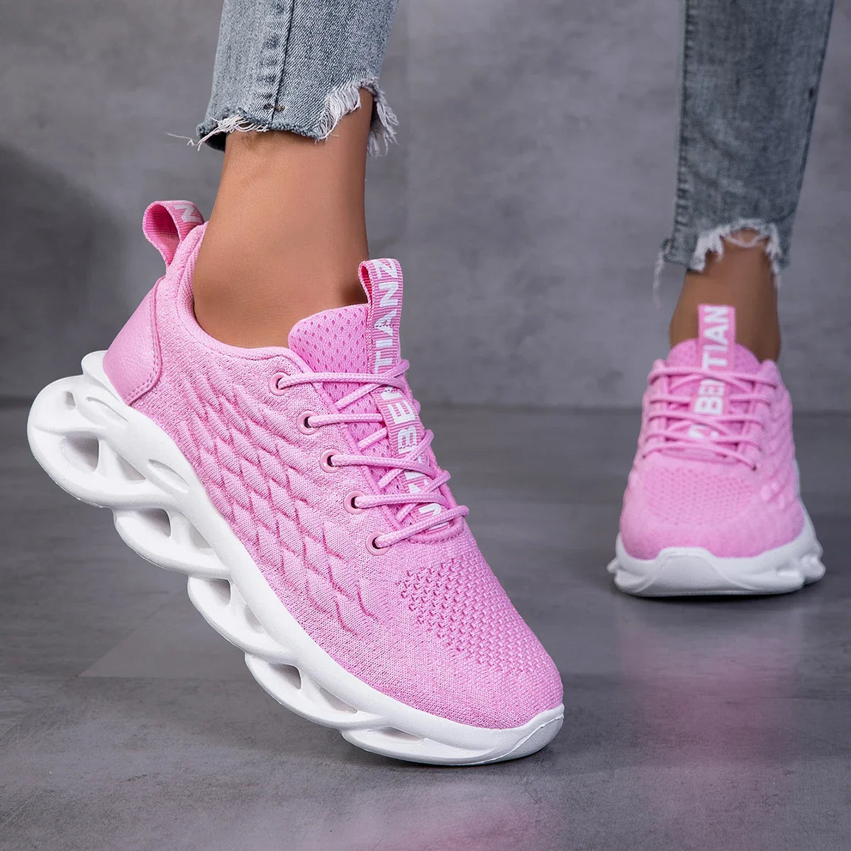 Women's Shoes Breathable Non-slip Casual Sneakers Lightweight Outdoor Comfortable Platform Walking Shoes