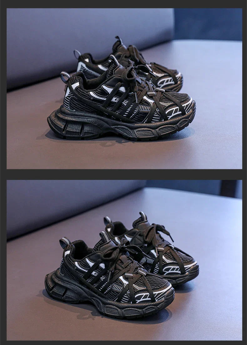 2025 New Winter Kids Shoes Boys Non Slip Sneakers Fashion Outdoor Snow Boots Warm Sports Shoes Child Hot Selling Casual Shoes