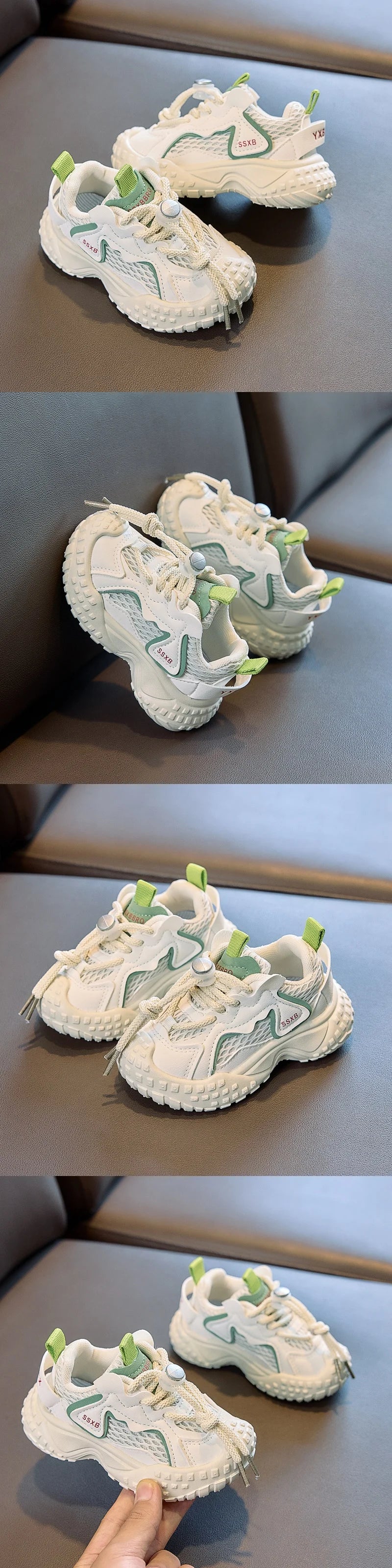 Baby Boys Girls Breathable Mesh Sneakers 2025 New Autumn Toddler Walking Shoes Soft Sole Comfort First Walker Daily Wear Age3-5