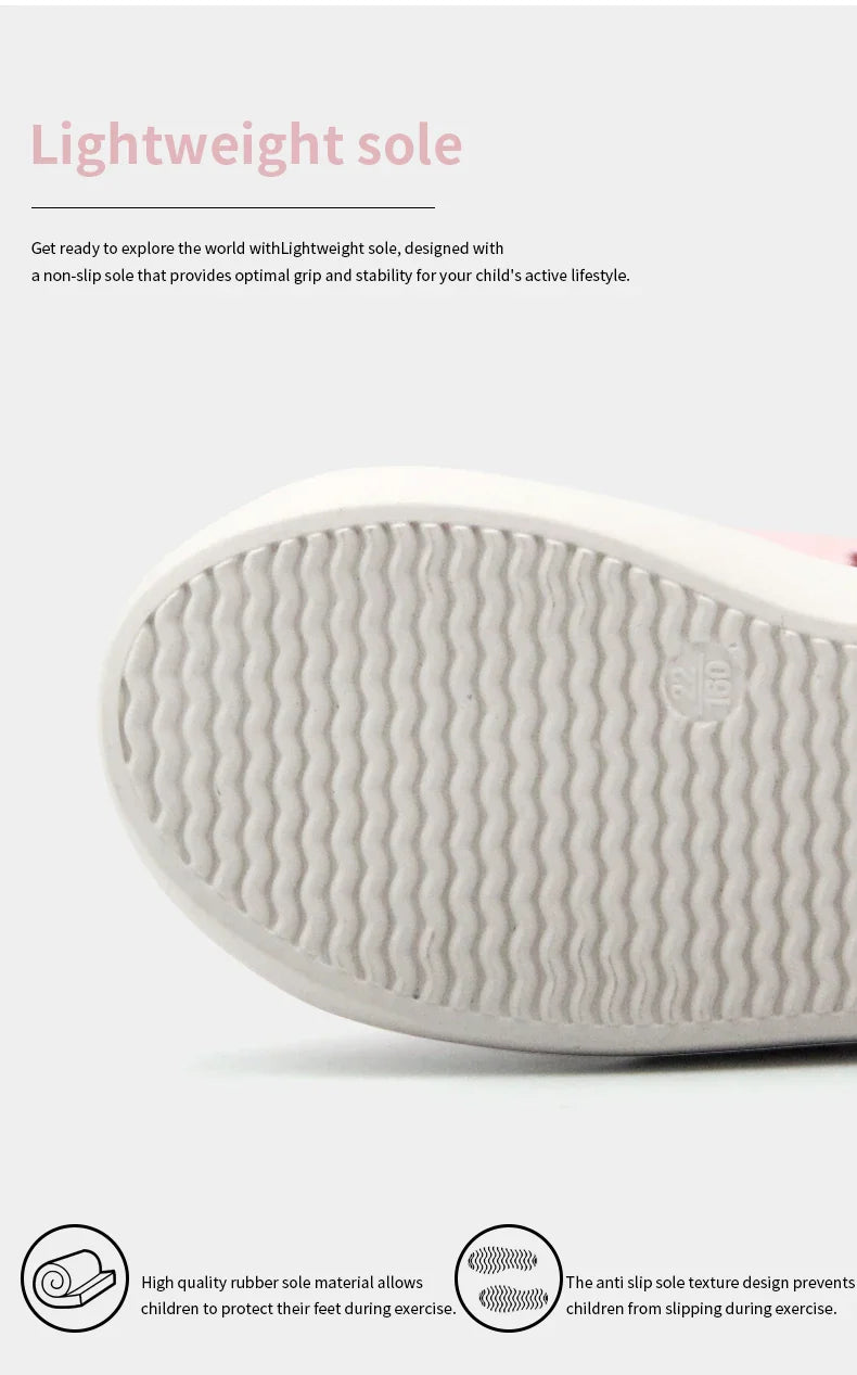 Girls Sneakers Spring Autumn Kids Fashion Brand Sport Running Chunky Trainers Baby Children Casual Glittler Star Shoes Soft Sole