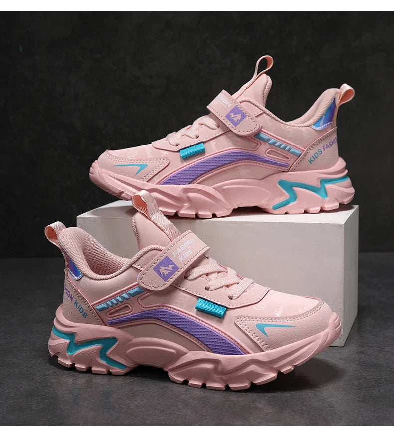 Kids Girls Shoes Running School Casual Sports Breathable Non-slip Sneakers Basketball Children Outdoor Walking Tennis All Season