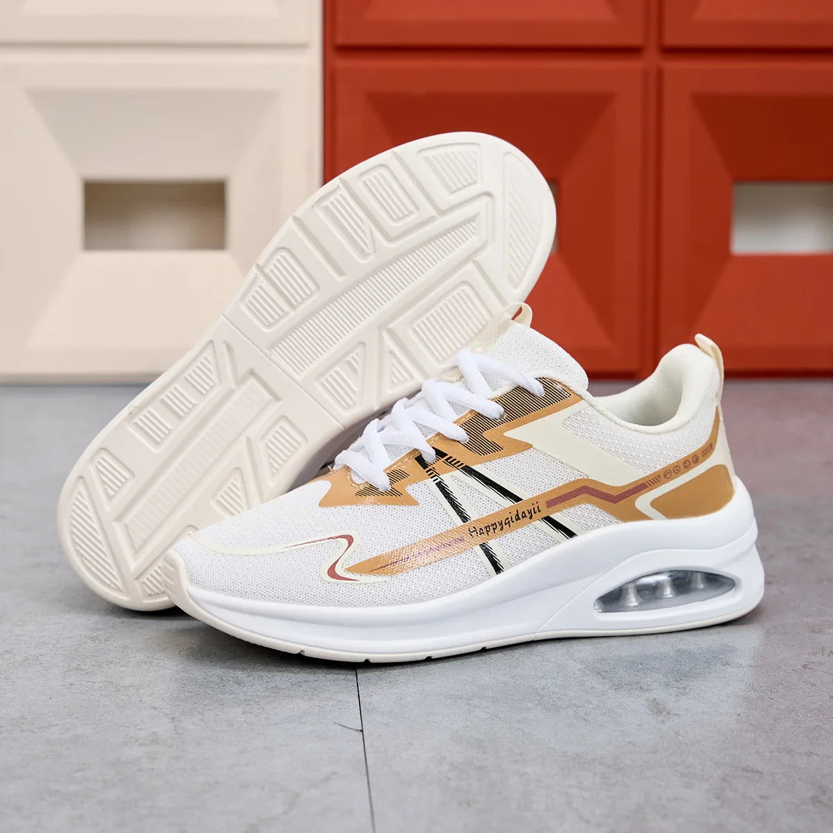 Women's Running Shoes Comfortable Breathable Sports Sneakers Wear-resistant Anti-slip Shoes Shock-absorbing Training Sneakers