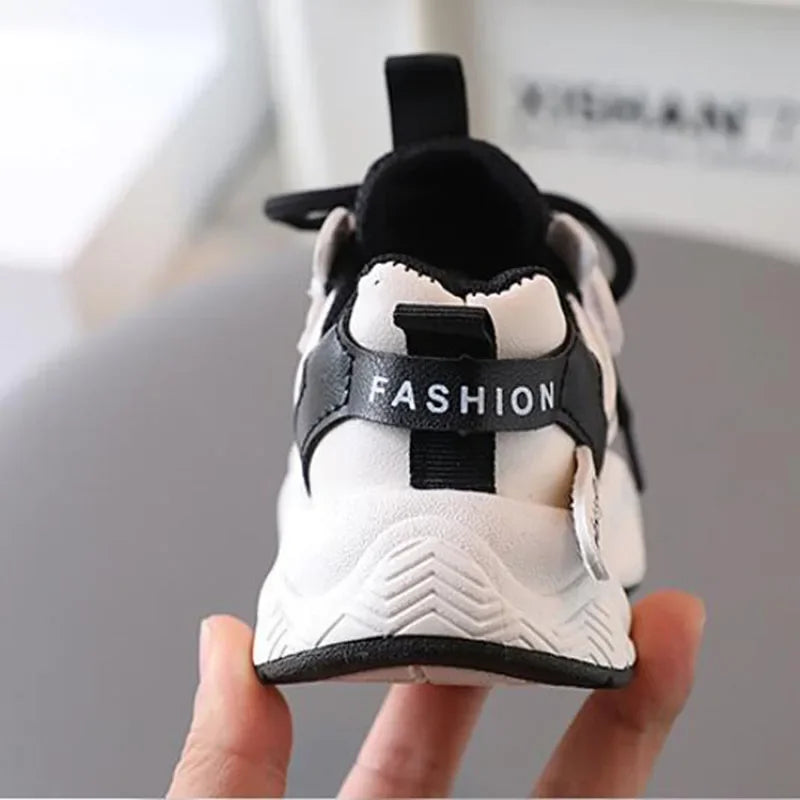 Kids Sport Sneakers for Boys Girls Spring Autumn Student Shoes Non-slip Mesh Breathable Children