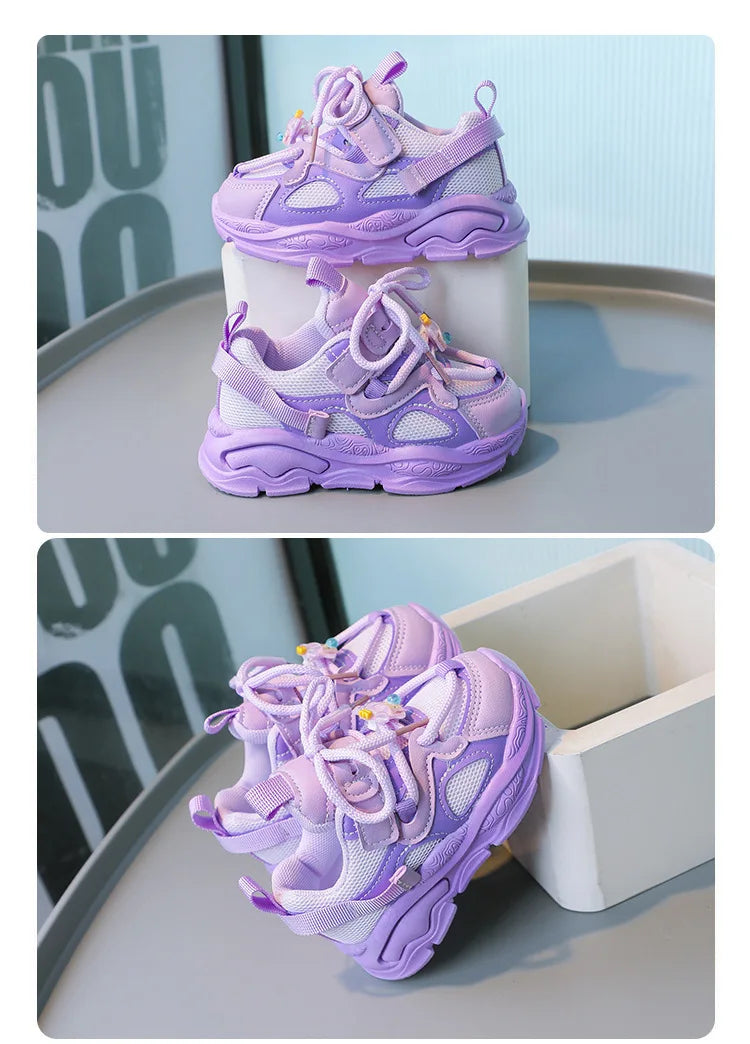 Child Sneaker Autumn New Girl's Sneakers Hollowed Out Single Mesh Boys' Casual Shoe Comfort Casual Shoes for Child Zapatos Niña