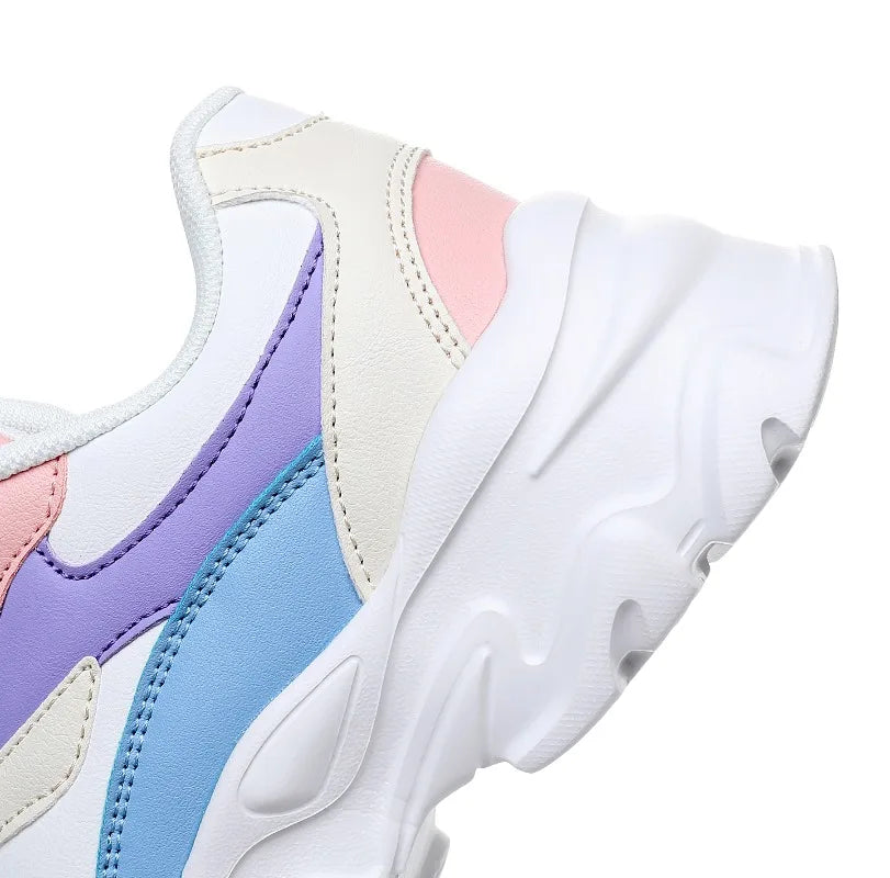 Women's Sneakers Flats Casual Shoes Woman Comfortable Anti Slip Female Sneakers Vulcanize Platform Outdoor Sports Shoe for Women