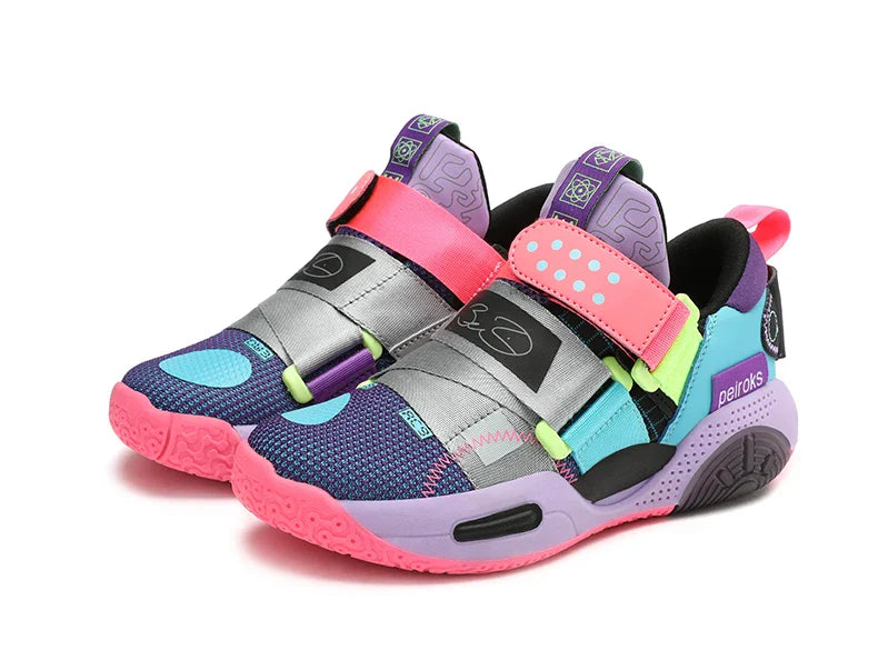 2025 New Children's Basketball Shoes For Boys Girls Non-slip Kids Sport Shoes Lightweight Outdoor Sneakers Trainers Footwear