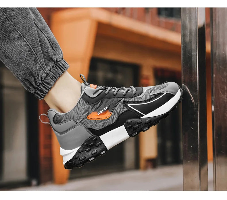 2025 New Sneakers Shoes for Men Luxury Platform Male Sneakers High Quality Casual Running Shoes Winter Plus Size Cotton Shoes