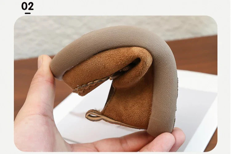 Kids Casual Loafers for Boys Girls 2025 New Autumn Toddler Walking Shoes Non-slip Thick Sole Retro Chic School Outdoor Footwear