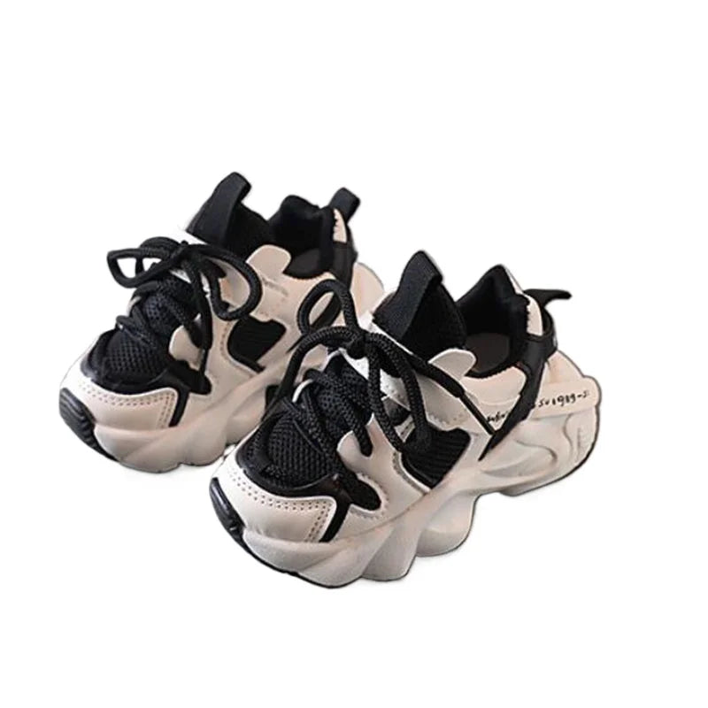 Kids Sport Sneakers for Boys Girls Spring Autumn Student Shoes Non-slip Mesh Breathable Children