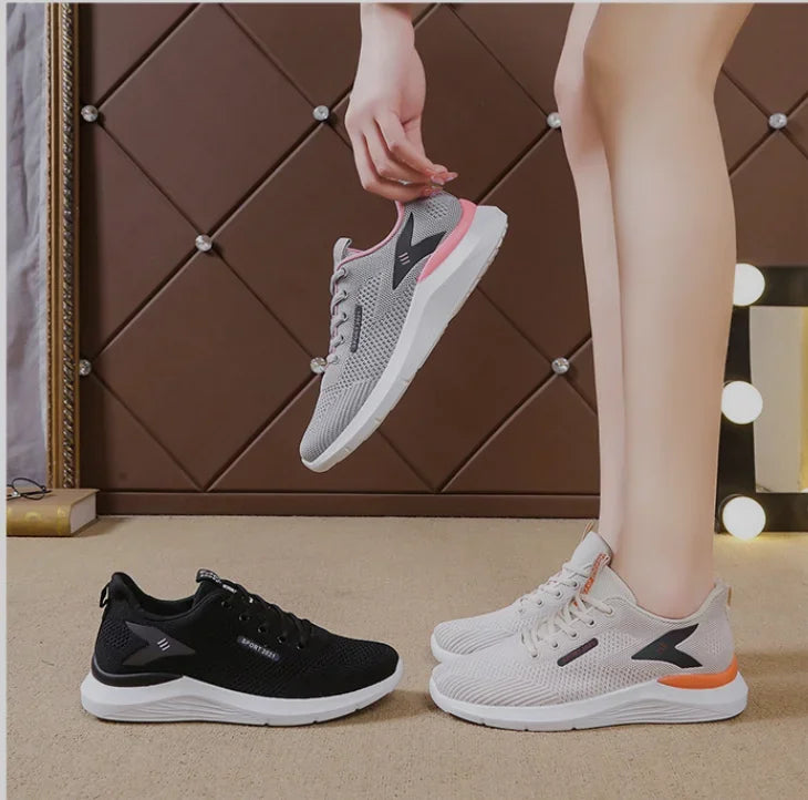 2025 New! Women's Spring & Summer Fashion Sneakers - Versatile  Soft Sole Lightweight for Casual Running & More
