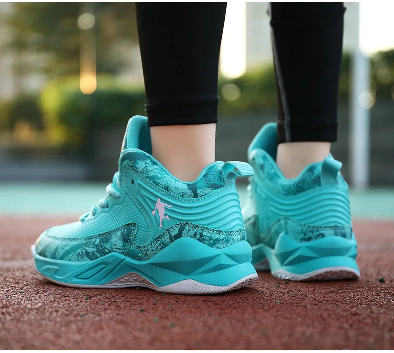 Children's Basketball Shoes for Boys Kids Sneakers Outdoor Non-slip Sports Running Child Girls Basket Trainer Shoes Walking Shoe