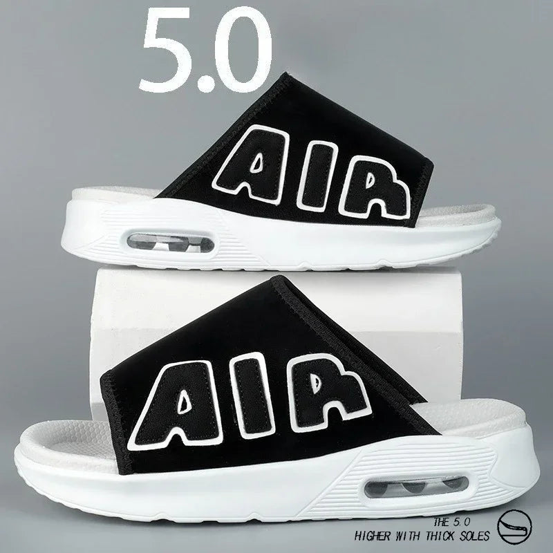 Man‘s Sandals Thick Sole Non-slip Fashion Trend Sports Slippers for Men Outdoor Footwear Size 39-46 Suitable Summer Beach