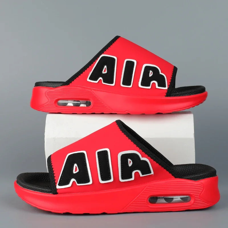 Man‘s Sandals Thick Sole Non-slip Fashion Trend Sports Slippers for Men Outdoor Footwear Size 39-46 Suitable Summer Beach