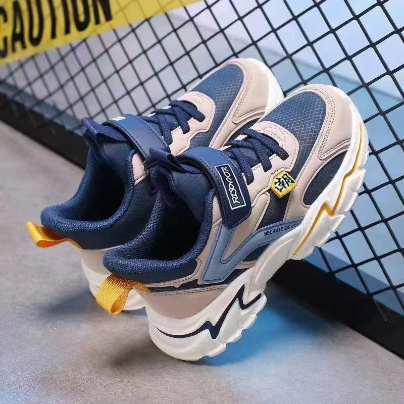 Fashion Children Sneakers Boys Shoes Leather Pu Kids Shoes School Casual 6 To 12 Years Sports Tennis Sneakers for Girls