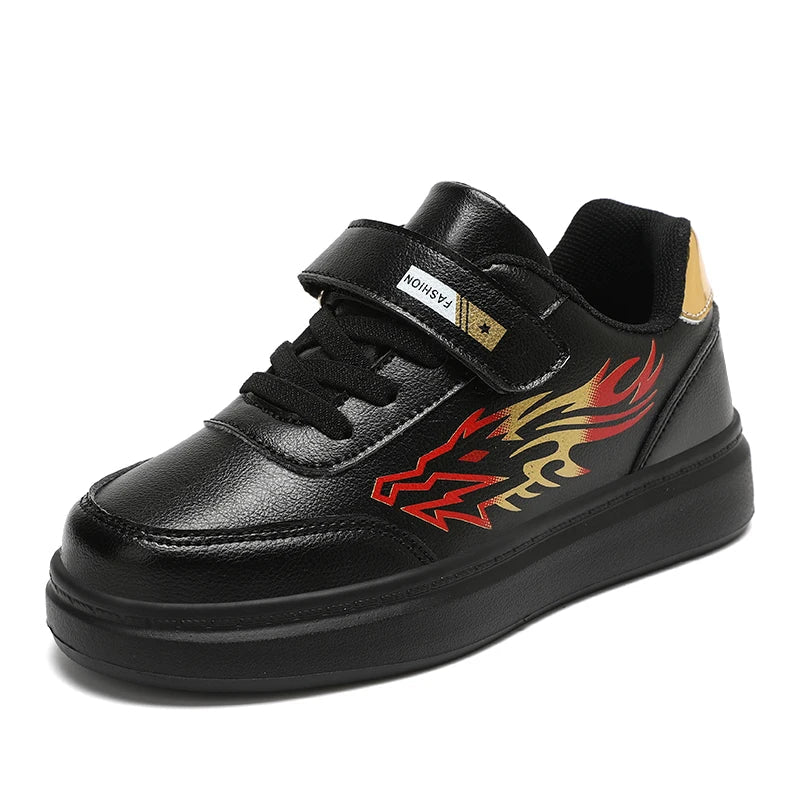 Children's Sports Shoes Boys Casual Running Sneakers Breathable Non-Slip Flat Walking Shoes Fashion Kids Athletic Footwear